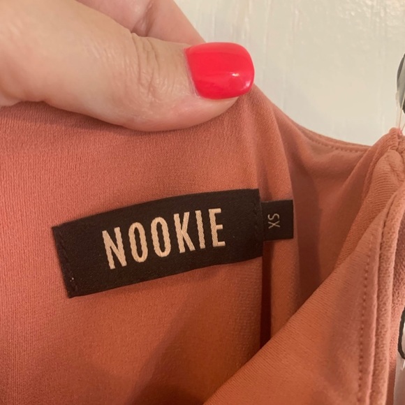 Nookie Lust One Shoulder Gown Sz XS in Salmon Revolve - Picture 4 of 7